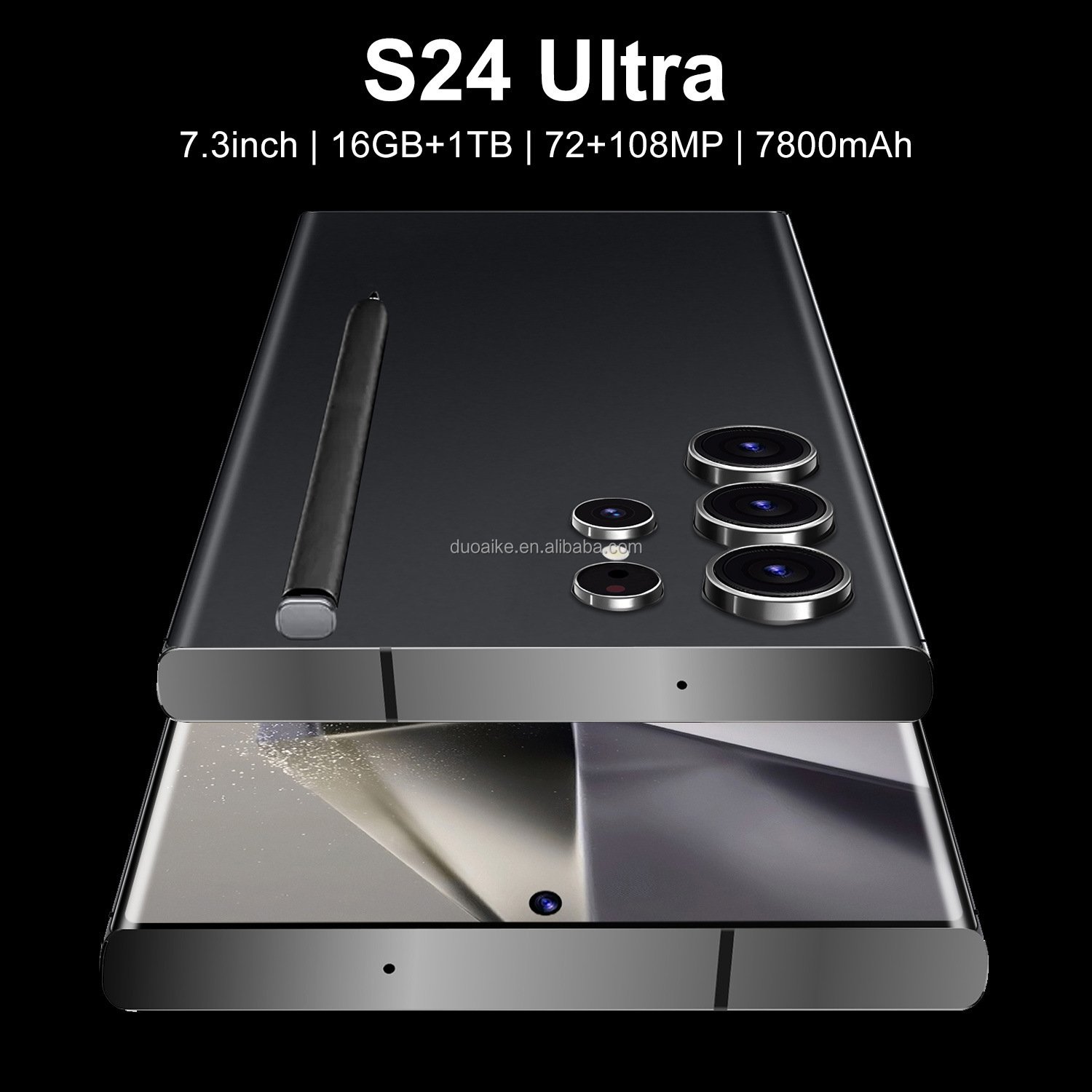2024 NEW Brand Original S24 Ultra 5g Telephone 6.8 Inch 12Gb+512GB Android Smartphone Android 12 64MP 5000Amh 4G Mobile Phones